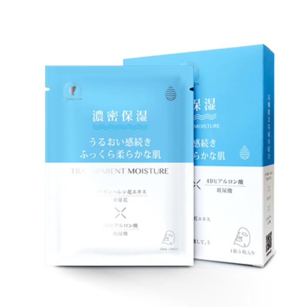 超能補水✧彈潤豐盈 RADIQUEEN強保濕超導水合面膜23ml/5入