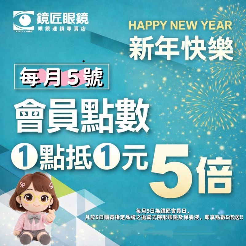 ✨5倍送🔆HAPPY NEW YEAR 鏡匠祝你新年快樂🔆✨